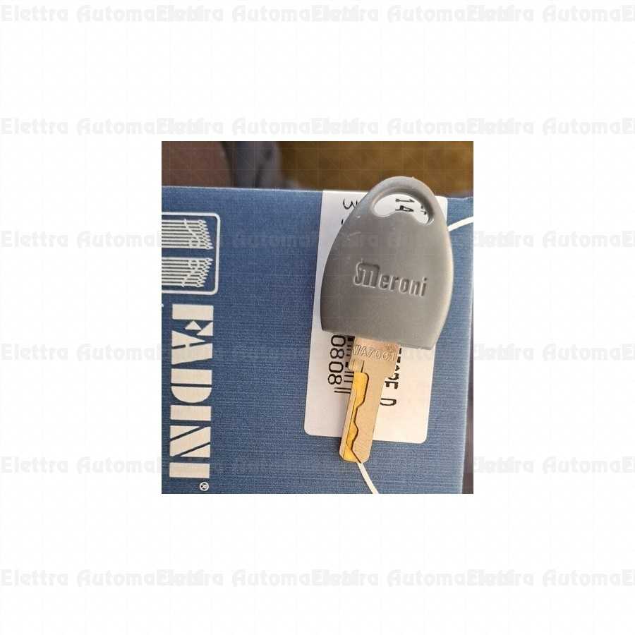 MERONI FADINI WA7001 Nyota 115 Chiave Sblocco Motore Scorrevole 